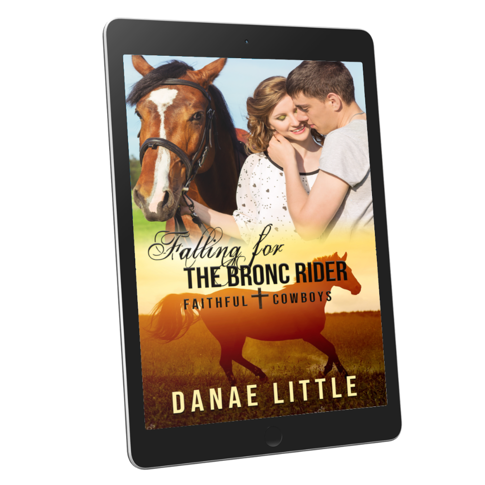 Falling for the Bronc Rider ebook by Danae Little Christian Western Romance