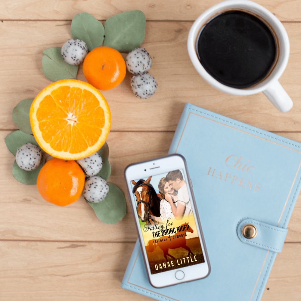 Falling for the Bronc Rider ebook by Danae Little Christian Western Romance