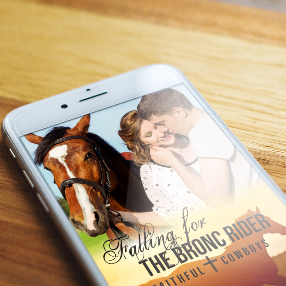 Falling for the Bronc Rider ebook by Danae Little Christian Western Romance