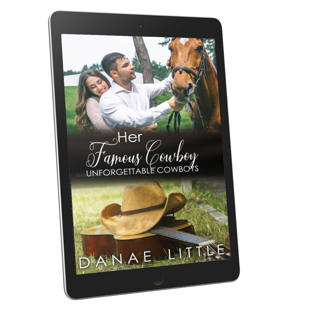 Her Famous Cowboy ebook by Danae Little Christian Western Romance