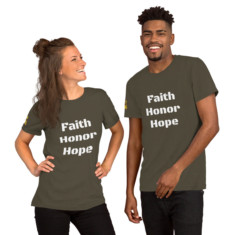 Faith Honor Hope Short-Sleeve T-Shirt